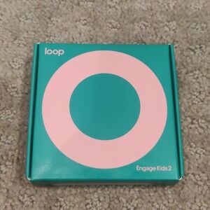 Loop Engage Kids 2 Ear Plugs Reusable Everyday Noise Relief - New/ Sealed